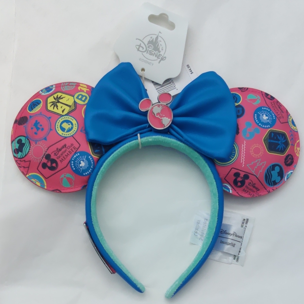 Loungefly Disney Parks Exclusive Disney Vacation Club Members Only Headband